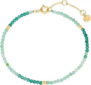 Glanzstücke München Armband gelbgold, mit Amazonit
