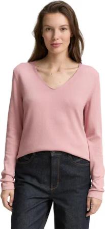 TOM TAILOR V-Ausschnitt-Pullover
