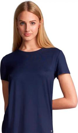 TOM TAILOR T-Shirt "Florence", locker, basic, Kurzarm, elastisch, bequem, weich, Viskosemix