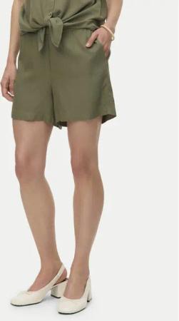 Vero Moda Stoffshorts Thea 10333804 Grün Loose Fit