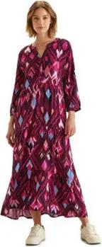 Street One Maxikleider Cocktailkleid für Damen in burgundy