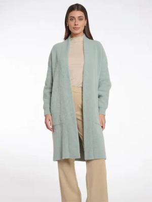 Longstrickjacke