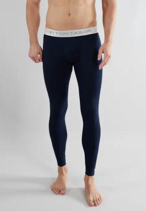 TOM TAILOR Leggings, Logobund, eng, leicht, elastisch, basic, bequem, Baumwollmix