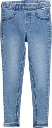 TOM TAILOR Mädchen Basic Jeggings, blau, Uni, Gr. 104