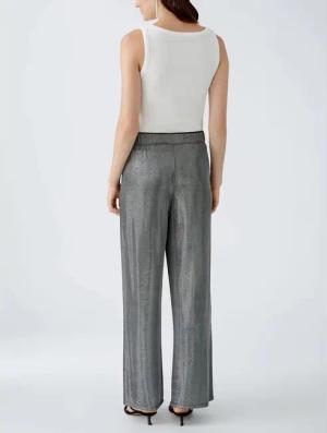 Oui - Jerseyhose - Größe 40 DAMEN - grau