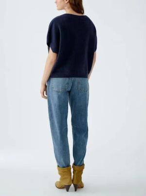 Oui - Pullover - Größe 34 DAMEN - blau