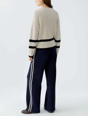 Oui - Pullover VINIAH - Größe 38 DAMEN - creme