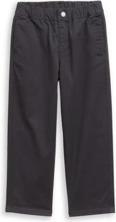 TOM TAILOR Jungen Loose Fit Chino Hose, grau, Uni, Gr. 134