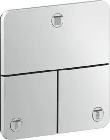 hansgrohe Ventil Axor ShowerSelect ID UP, 3 Verbaucher, softsqua, Mattschwarz