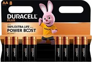 8 DURACELL Batterien PLUS Mignon AA 1,5 V