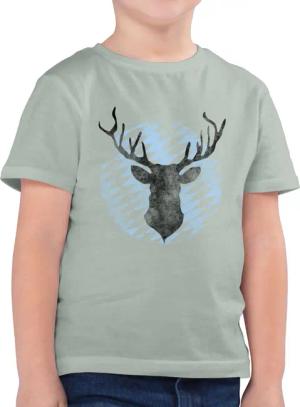 Shirtracer T-Shirt Hirsch Bayern (1-tlg) Mode