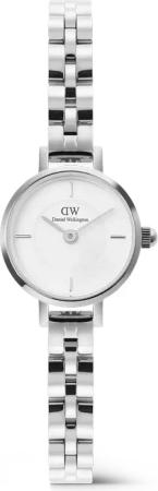 Daniel Wellington DW Uhr Petite Mini Arch 3-link White Silver 19mm