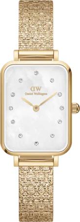 Daniel Wellington DW Uhr Quadro Lumine Pressed Piano Gold 20x26mm