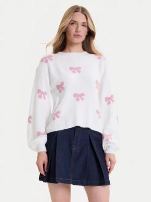 ONLY Pullover Bora 15360712 Weiß Regular Fit