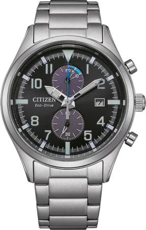 Citizen CA7028-81E Eco-Drive Chronograph Herrenuhr 43mm 10ATM