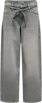 Only Flare Jeans/Bootcut 15338246 ONLGIANNA MW STRAIGHT-DENIM GREY