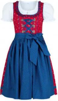 Nübler Kurze Kleider Festliche Kleid für Mädchen