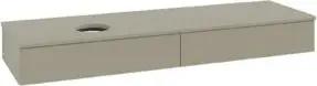 V&B Waschtischunterschrank ohne Frontstruktur Antao 160x50cm, WBP-farbe Lac, st. Gr m Lac