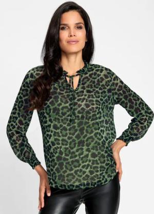 heine Klassische Bluse Druckbluse