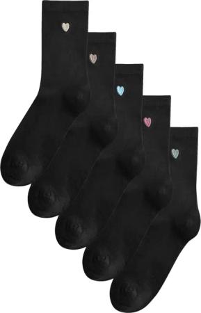 Next Kurzsocken Söckchen mit Stickerei, 4er-Pack