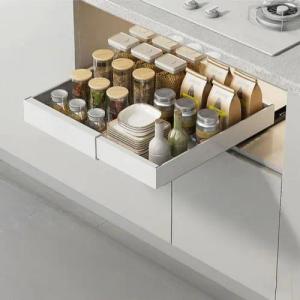 GarveeMore Küchenorganizer-Set 32-52CM Expandierbarer Ausziehbarer Schrank