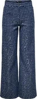 Only  Straight Leg Jeans Onlevita Shimmer Pants Otw 15362397