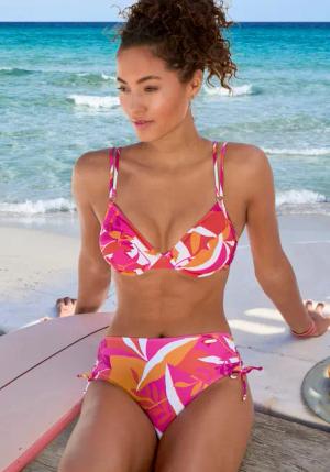 SUNSEEKER Bügel-Bikini Damen beere-orange Gr.38 Cup C