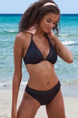 S.OLIVER Bikini-Hose Damen schwarz Gr.38