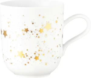 Seltmann Weiden Becher "Liberty - Golden Stars", (1 tlg.), Becher mit Henkel 0,40 l