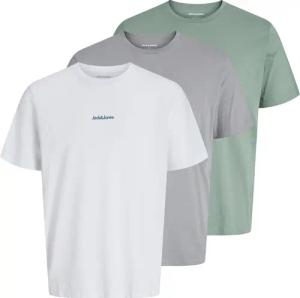 Jack & Jones Kurzarmshirt "JJMINE TEE SS CREW NECK 3PK MP", (Packung, 3 tlg.)