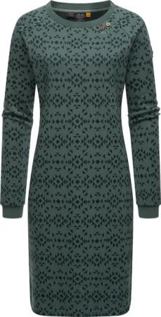 Ragwear Sweatkleid Dassa Aztec stylisches Langarmkleid