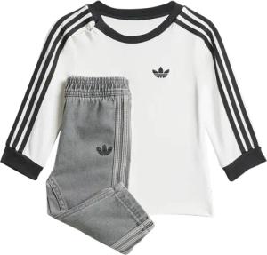 Adidas Adicolor 3-stripes Baby Trainingsanzüge - Weiß - Größe 57 - 62 CM - Baumwollkörper