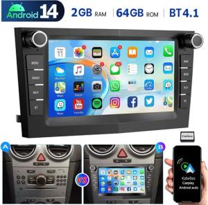 ESSGOO DAB+ Android14 Für Opel Corsa