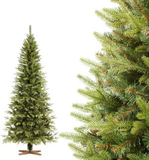 Fairytrees Künstlicher Weihnachtsbaum FT05, Nordmanntanne SLIM