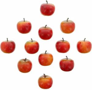 Home-trends24.de Dekofigur Apfel Rot Deko Figur