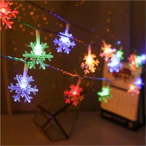 Qualra LED-Lichterkette 2/3 Stück LED Schneeflocke