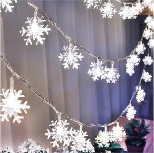 Qualra LED-Lichterkette 2/3 Stück LED Schneeflocke