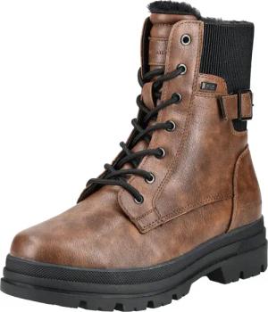 TOM TAILOR Schnürstiefelette "Tom Tailor Stiefelette Lederimitat"
