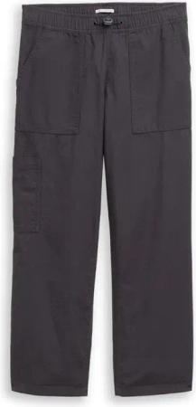 TOM TAILOR Jungen Relaxed Baggy Hose, grau, Uni, Gr. 134