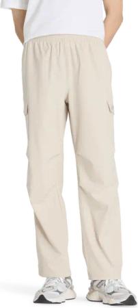 New Balance Ripstop Cargo Pant Herren Hosen - Weiß - Größe S - Poly Jersey