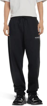 New Balance Linear Graphic Pant Herren Hosen - Schwarz - Größe S - Baumwoll-Jersey