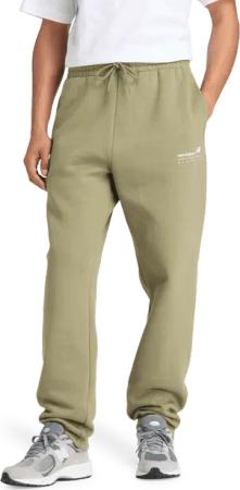 New Balance Linear Graphic Pant Herren Hosen - Grün - Größe XL - Baumwoll-Jersey