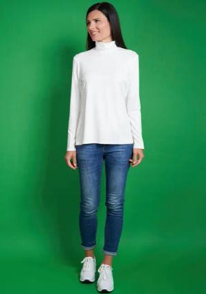 Seidel Moden Rollkragenshirt im Basic-Style, MADE
