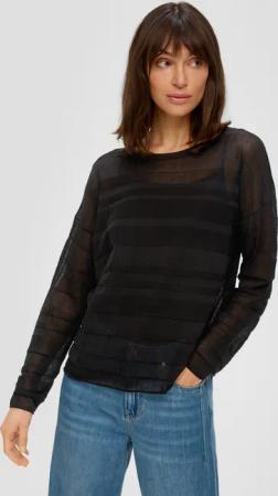s.Oliver Strickpullover Pullover mit Musterstruktur