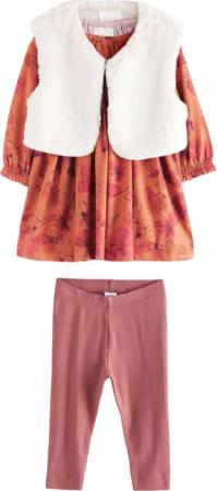 Next Kleid & Leggings Langärmeliges Kleid