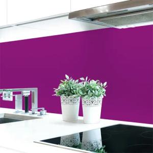 DRUCK-EXPERT Küchenrückwand Küchenrückwand Violetttöne Unifarben Hart-PVC