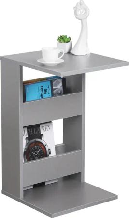 RICOO Beistelltisch WM042-PL, Sofatisch mit Stauraum