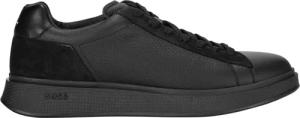 BOSS Schwere Sneaker Bulton aus Leder-Mix