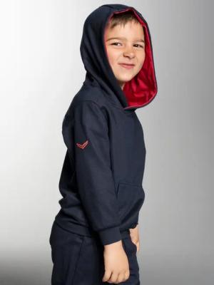 Trigema Sweatshirt "TRIGEMA Kapuzenpullover mit Kängurutasche"