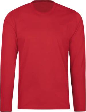 Trigema T-Shirt "TRIGEMA Langarmshirt aus 100% Baumwolle", (1 tlg.)